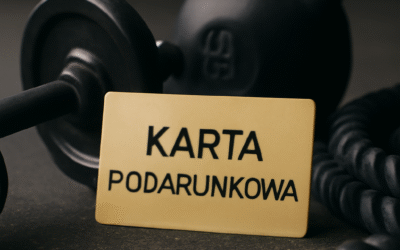 Podaruj kartę podarunkową na treningi personalne