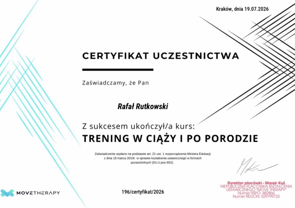 trener personalny kobiet w ciąży Wrocław