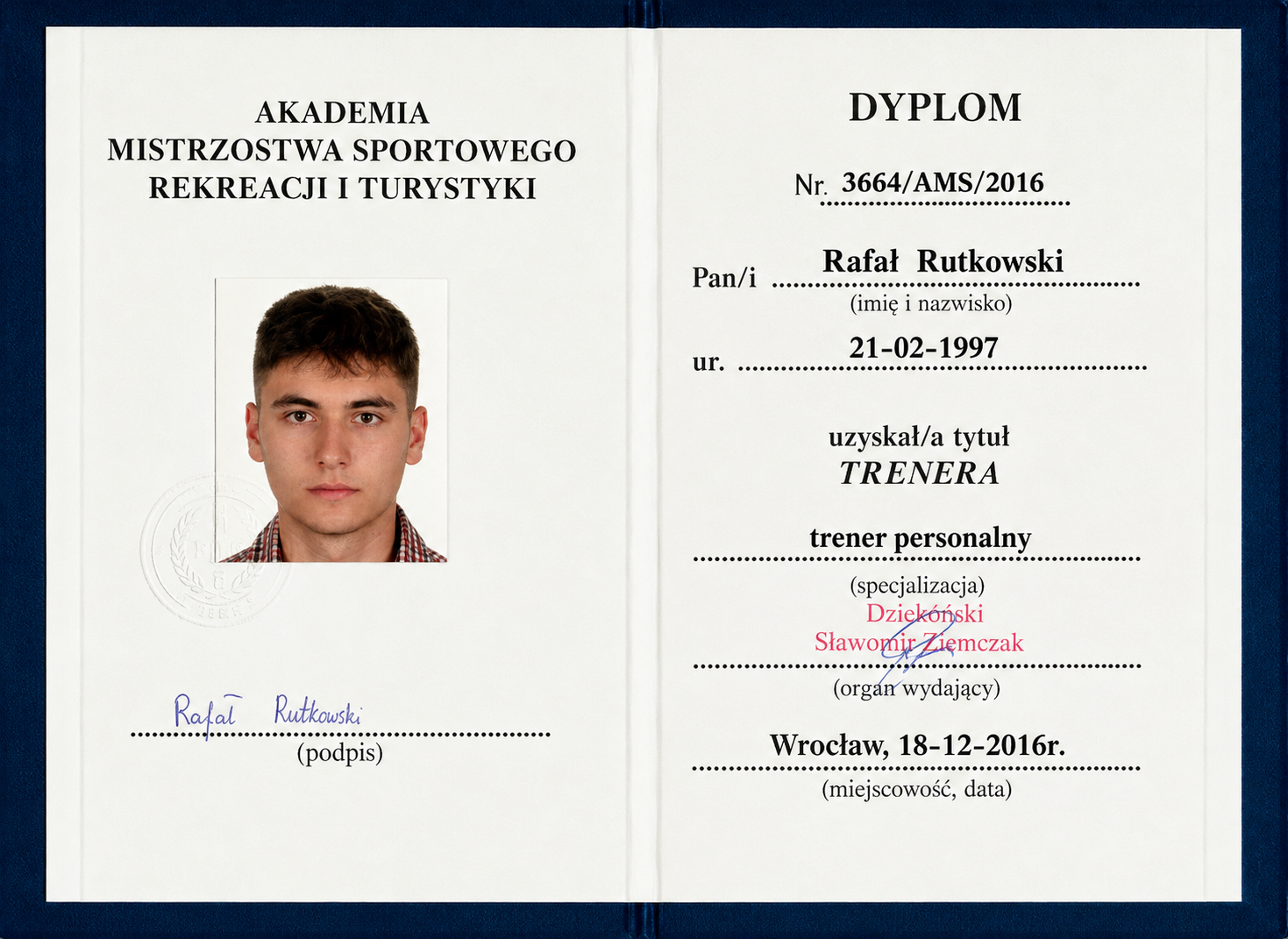 trener personalny