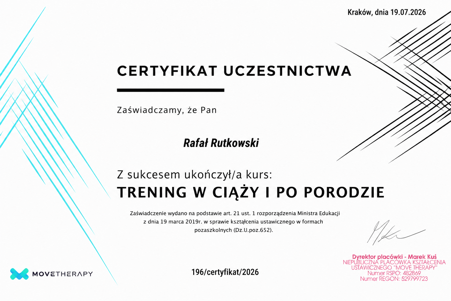 trening w ciazy i po porodzie